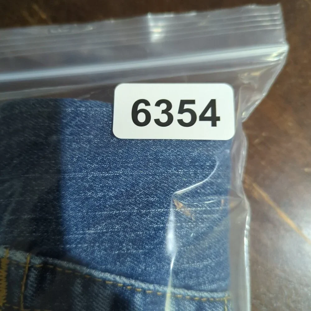 Levi's Jeans Men's 38x34 Fits 37x31 Blue 505 Regular Fit Straight Leg Denim